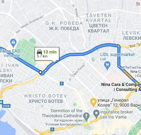 New The Twins Two-bedroom, 5 At 15 Tsani Ginchev Street, Floor 3 Apartamento Varna