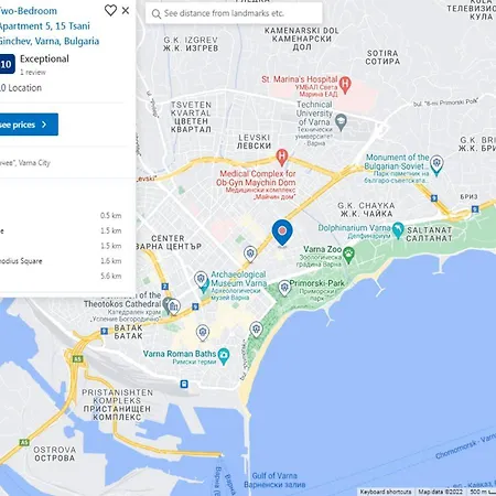 New The Twins Two-bedroom, 5 At 15 Tsani Ginchev Street, Floor 3 Lejlighed Varna